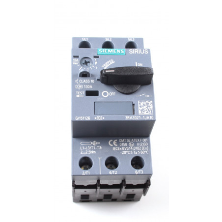 INT.AUT.To.S0 P/MOT.CL.10 130A BNE.TORN. 3RV2021-1JA10