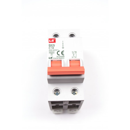MAGNETOTERMICO BKN 1P+N C-16A 06120206R0