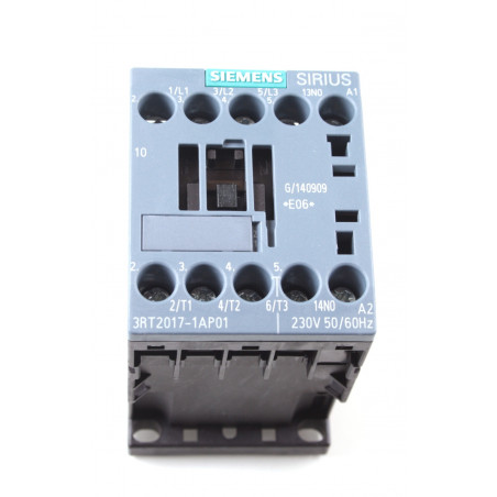 CONT.AC3 5,5Kw 400V 1NA AC 230V S00 TORN 3RT2017-1AP01