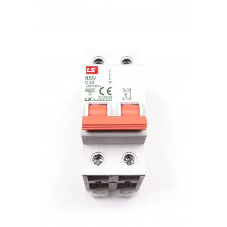 MAGNETOTERMICO BKN 1P+N C-20A 06120207R0